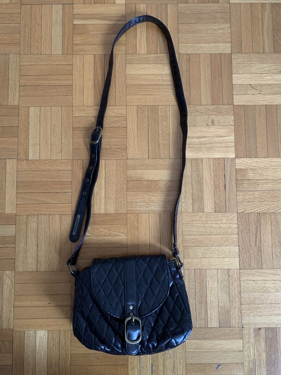 Pepe Jeans Borse da donna: Pepe Jeans    Borsetta marrone con tracolla – Usato da Minusio venduto da murimiri 4