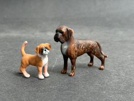 Schleich Boxer Hündin Hund Rüde