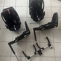 Isofix und Adapter Bugaboo Zwillingskinderwagen