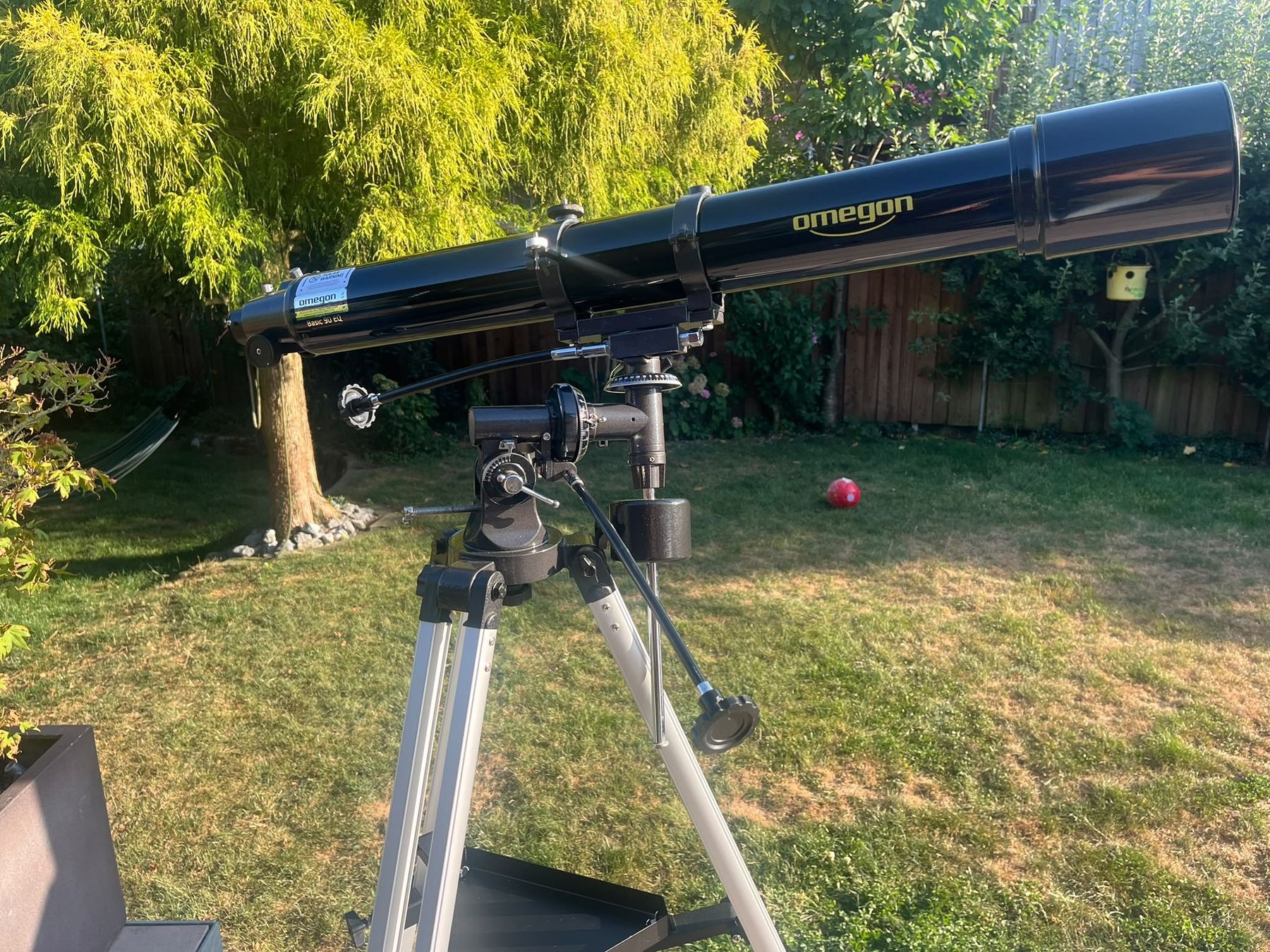 Omegon Teleskope: Teleskop Omegon Basic 90 EQ – Gebraucht aus Aettenschwil von Aetti4
