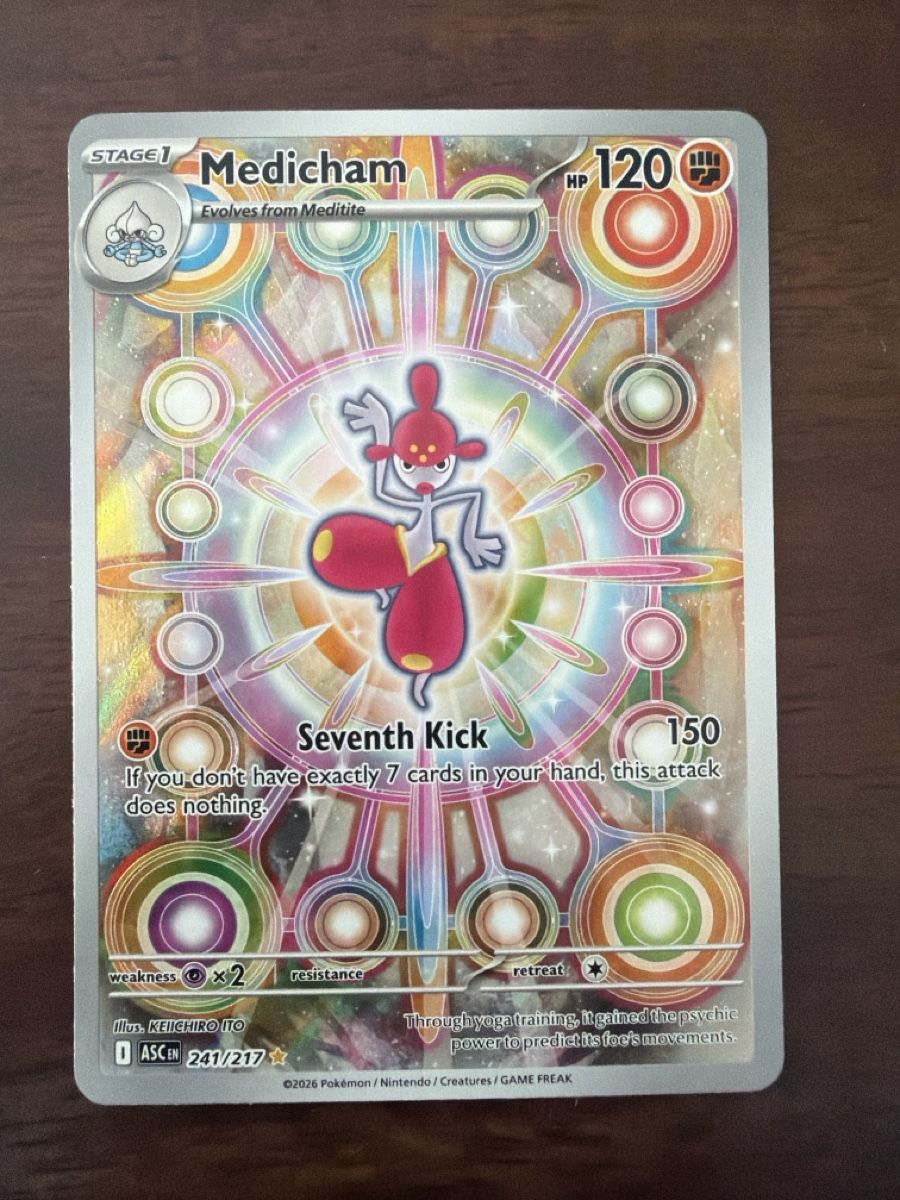 Pokémon Carte collezionabili: Medicham (ASC 241) – Nuovo (secondo la descrizione) da Emmenbrücke venduto da Pack_Ripper