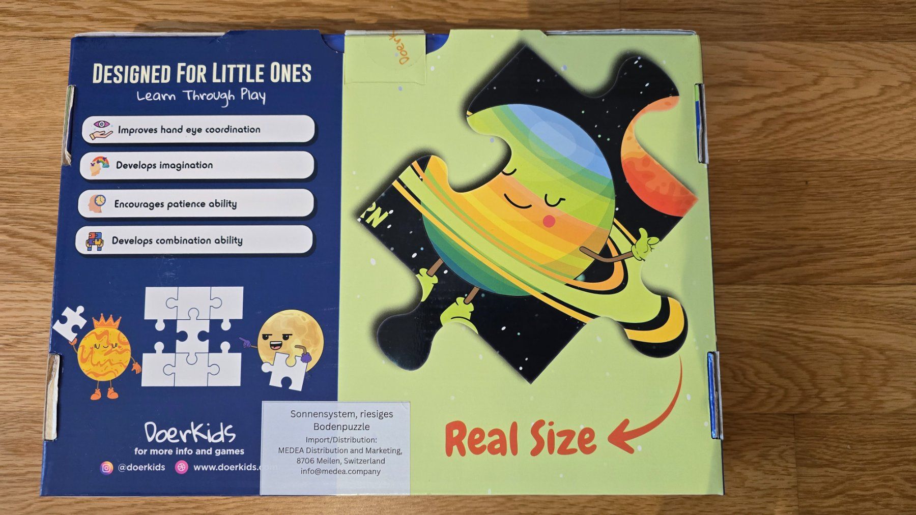 Puzzle: Giant Flor Puzzle 3+ – Nuovo e nell'imballaggio originale da Zürich venduto da Simfa 1