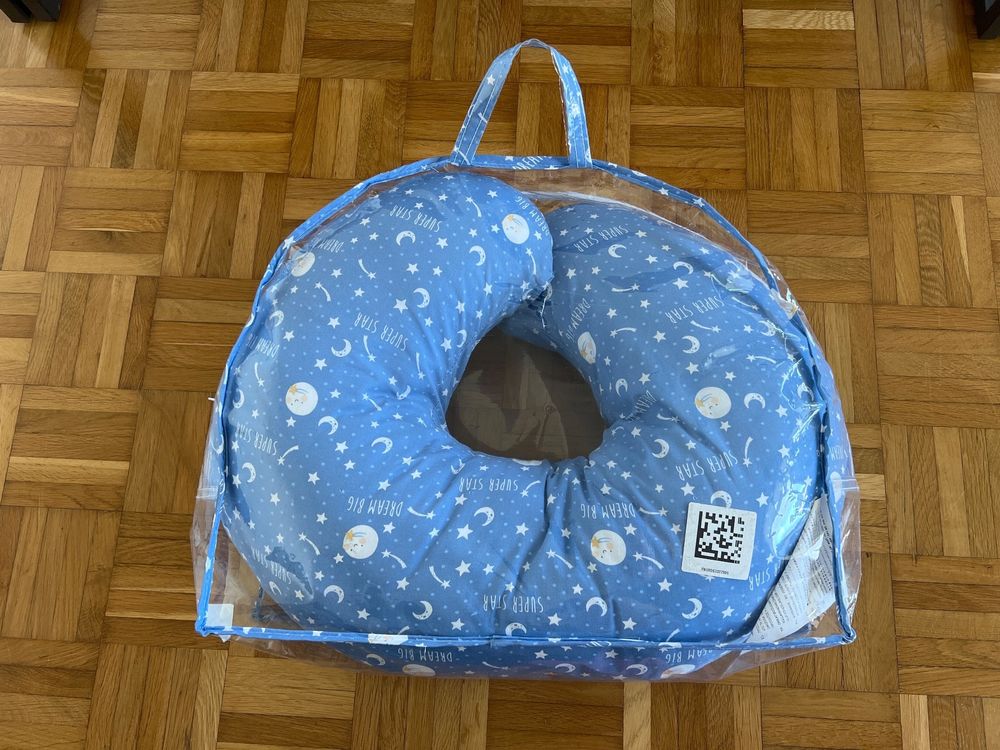 Boppy Stillkissen – Bequeme Unterstützung Für Mutter & Baby, Entlastet Arme & Rücken Beim Stillen