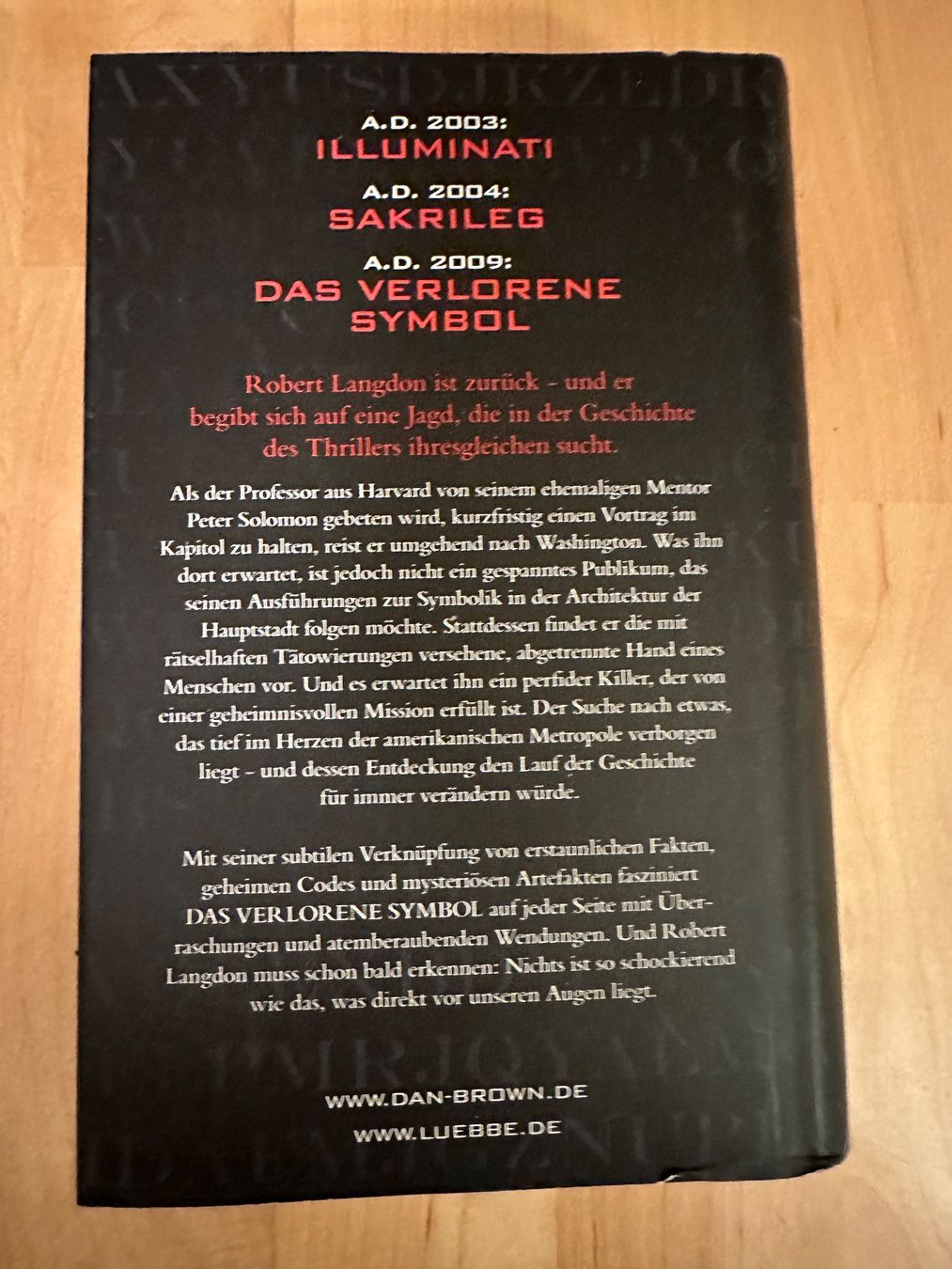 Libri: Dan Brown- Das verlorene Symbol – Usato da Rothenburg venduto da wer_g9fd 3