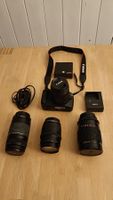Canon EOS 1200D Set – inkl. 4 Objektiven, Ladegerät & Tasche