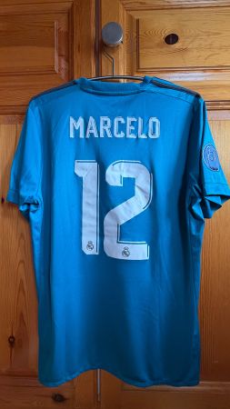 Real Madrid MARCELO 12 saison 2017/2018 third L