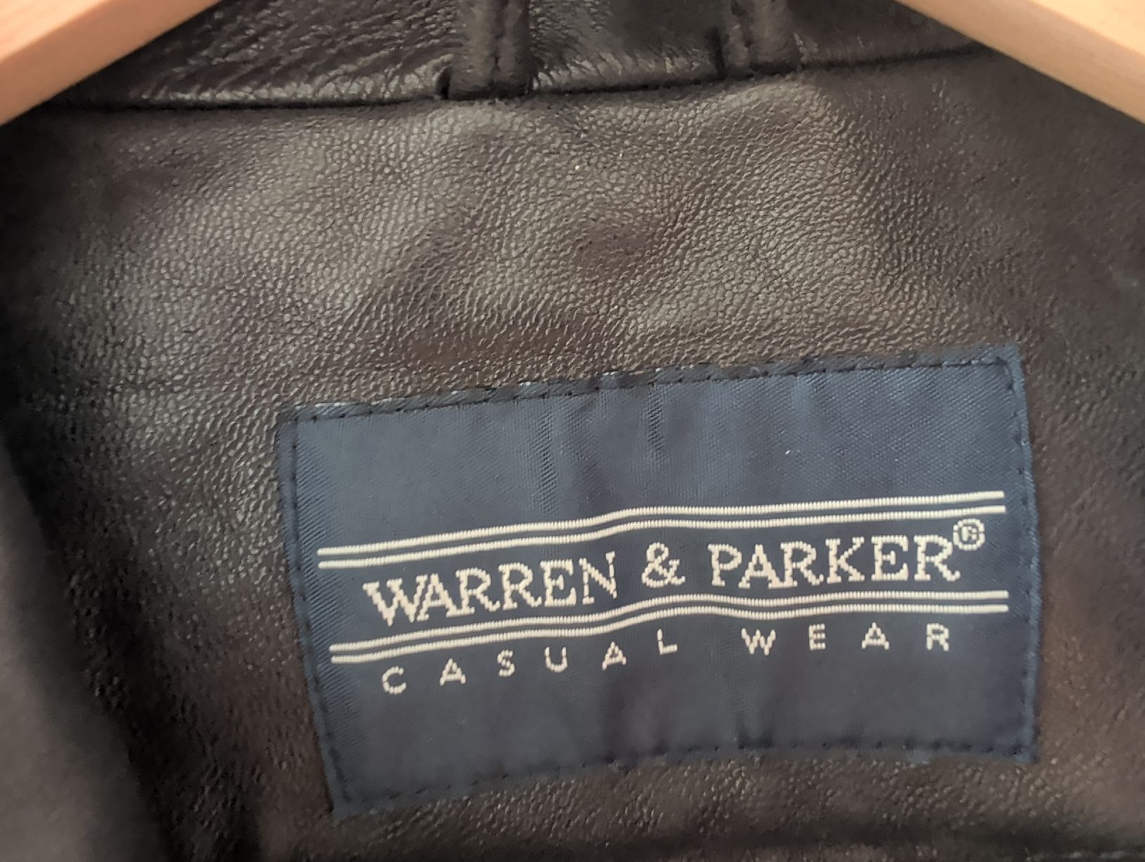 Giacche: Schwarze Lederjacke von WARREN & PARKER, Grösse L – Nuovo (secondo la descrizione) da Zürich venduto da lizzie_26 1