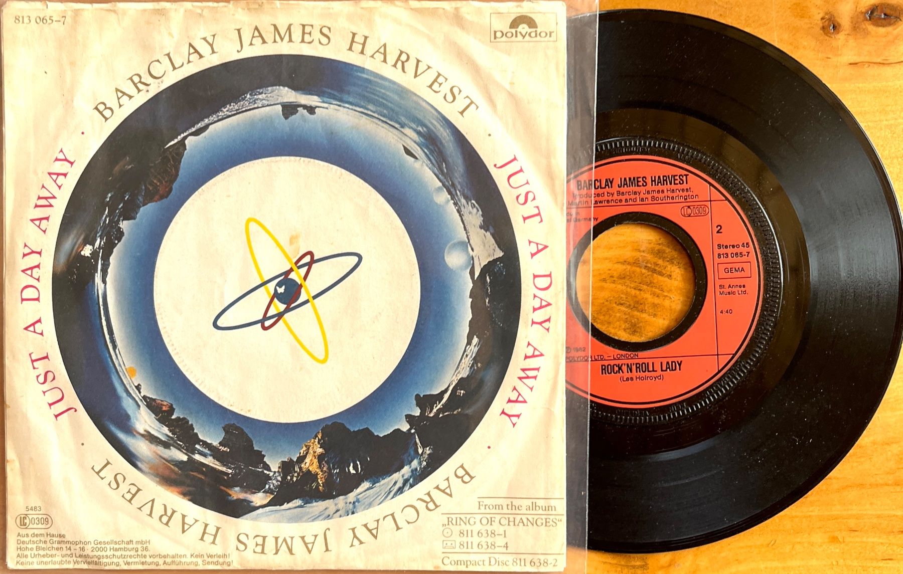 Dischi in vinile: 45t.  BARCLAY JAMES HARVEST – Usato da Renan BE venduto da johncactus 2
