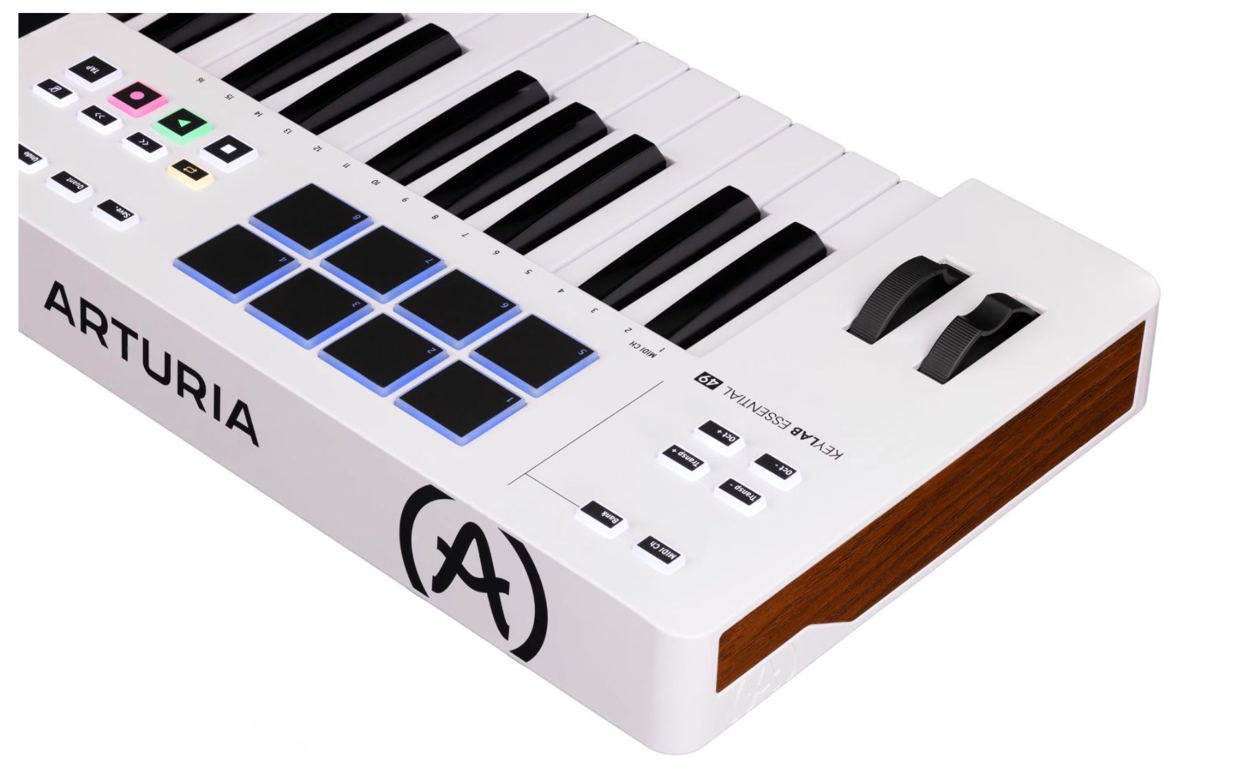 Arturia Strumenti musicali: Arturia KeyLab Essential 61 MK3 Weiss + Ständer – Usato da Winterthur venduto da Flyer16 3