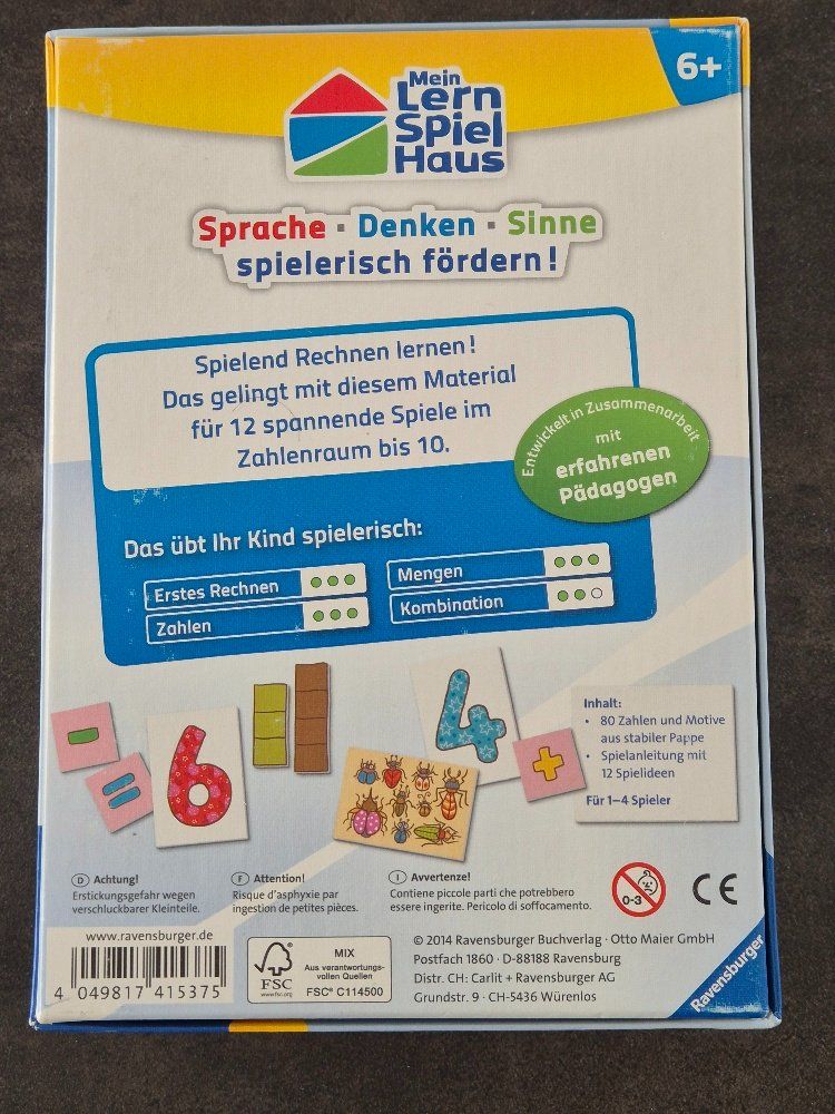 Ravensburger Giochi: Ravensburger Rechenspiele – Usato da Buttisholz venduto da sico20 1