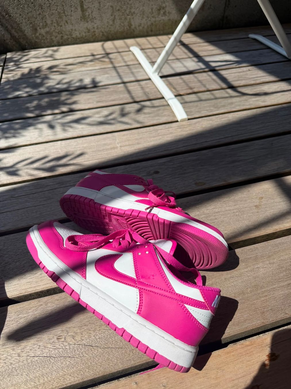 Chaussures femmes: Nike Dunk Low Pink Weiss Grösse 39 Fast Neu – Neuf (Voir description) à Zürich par ale_5l6s 3