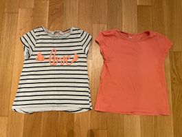 H&M T-Shirts, Grösse 98, Sommer-Set für Mädchen,