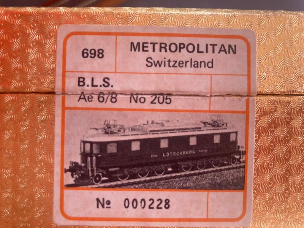 Metropolitan Modelleisenbahnen: H0 Gleichstrom – Neu und originalverpackt aus luzern von Maclimac