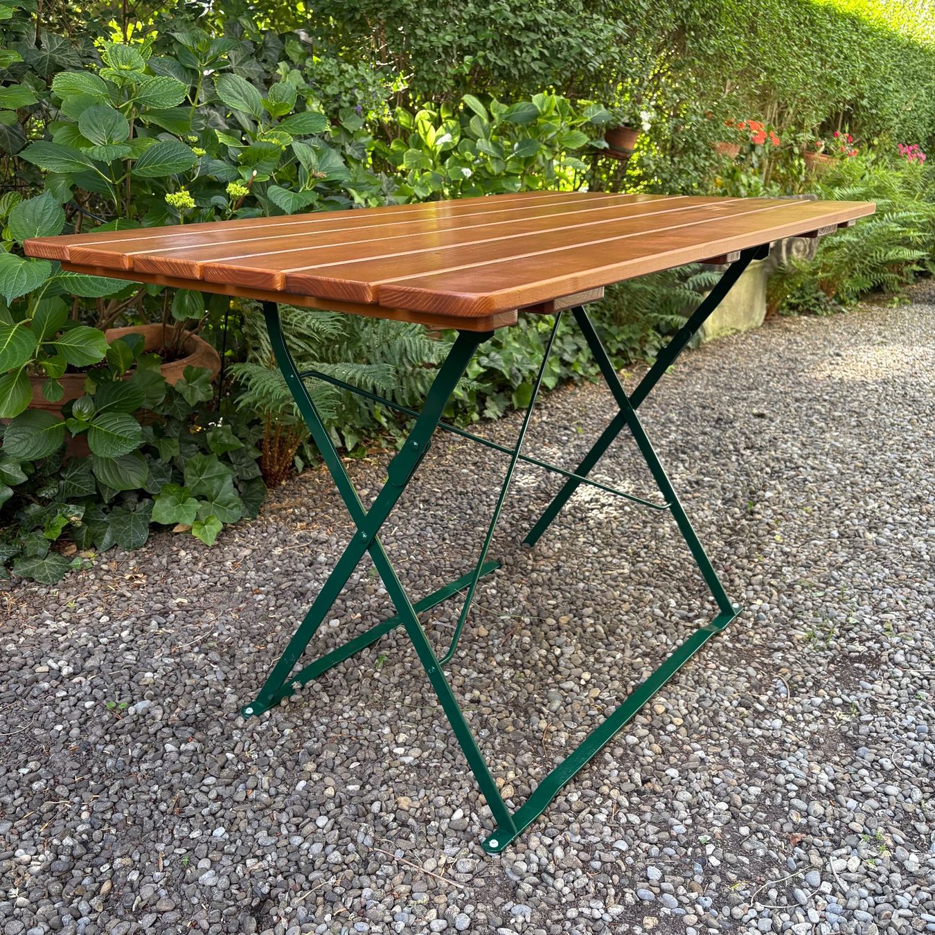 Tavoli: 5 x Biergartentisch Gartentisch Klapptisch Balkontisch – Usato da zürich venduto da Fourstar0 4
