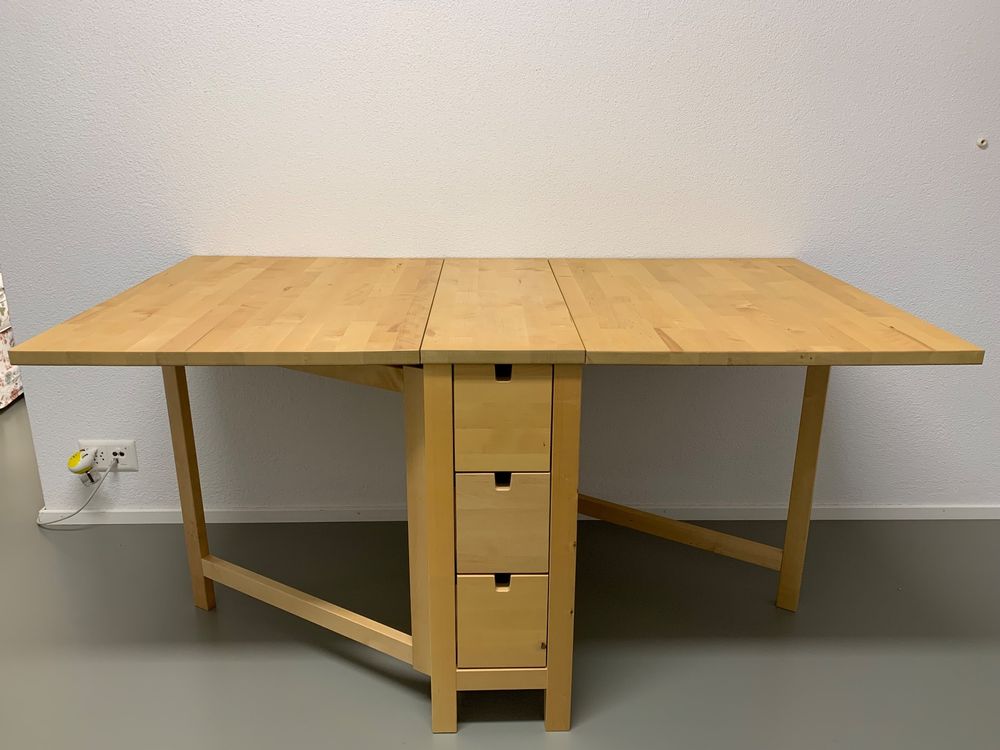 IKEA Norden Klapptisch Birke, ab 1 Fr Kaufen auf Ricardo