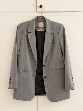 Damen Blazer grau Grösse 38 VILA guter Zustand