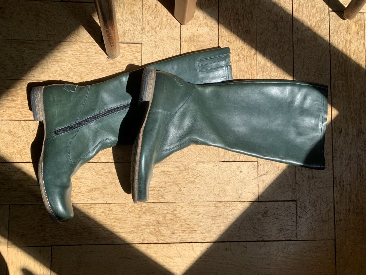 Think Scarpe da donna: Bottes THINK 38 bleu pétrole – Nuovo (secondo la descrizione) da Lausanne venduto da otemporaomores 2