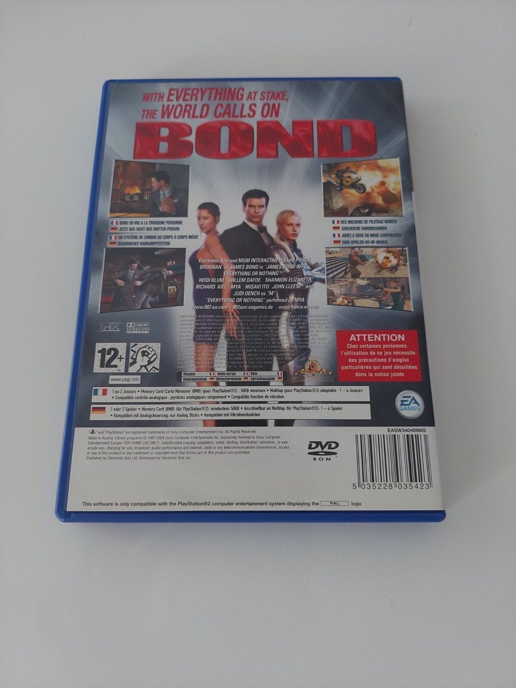Jeux: 007 Everything or Nothing (Alles oder Nichts) – D'occasion à Köniz par Gamecollect 2