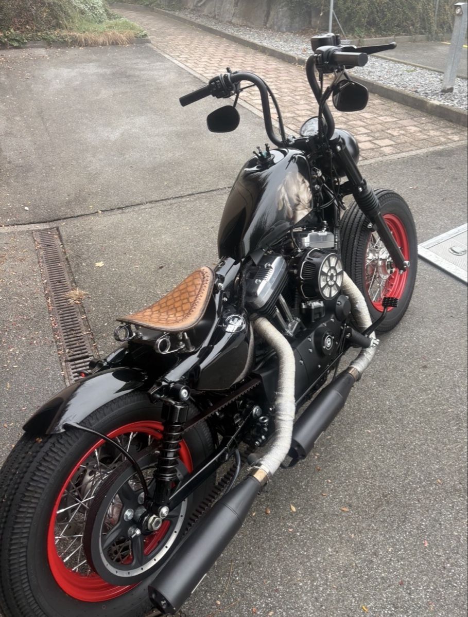 Harley-Davidson Chopper: Harley-Davidson XL 1200 Bobber Umbau – Usato da Au SG venduto da ben_9kp2 4