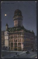 Zürich, Urania, Gebäudeansicht mit Str