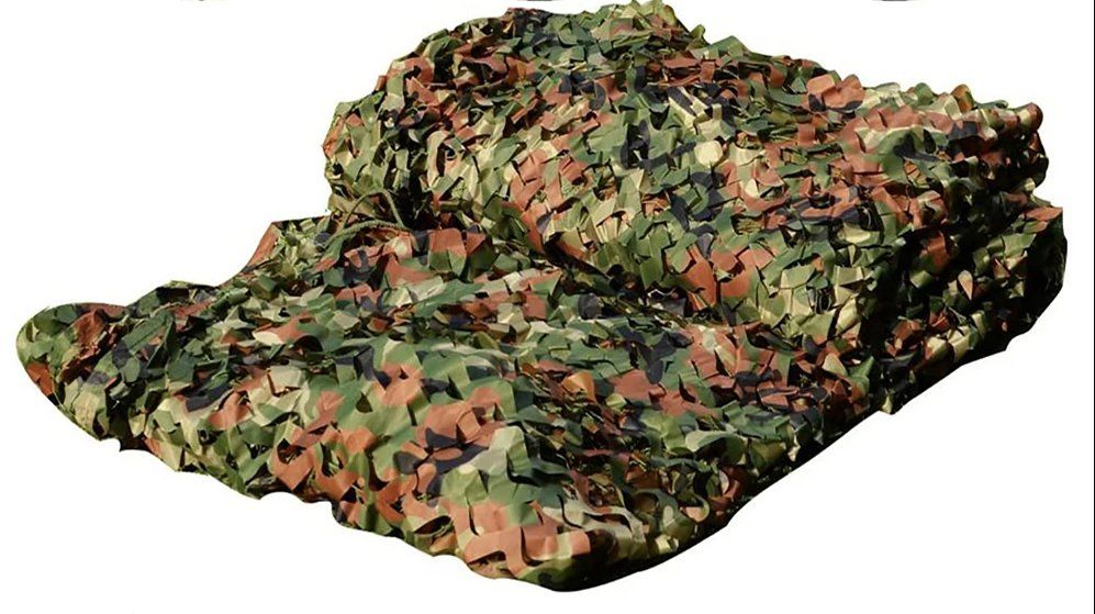 Sonstiges zu Militär: Camouflage Tarnnetz (2 Meter x 5 Meter) – Neu und originalverpackt aus Châtelaine von topshop.switzerland