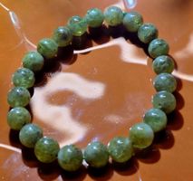 💚 Grünes Granat-Armband 💚 B