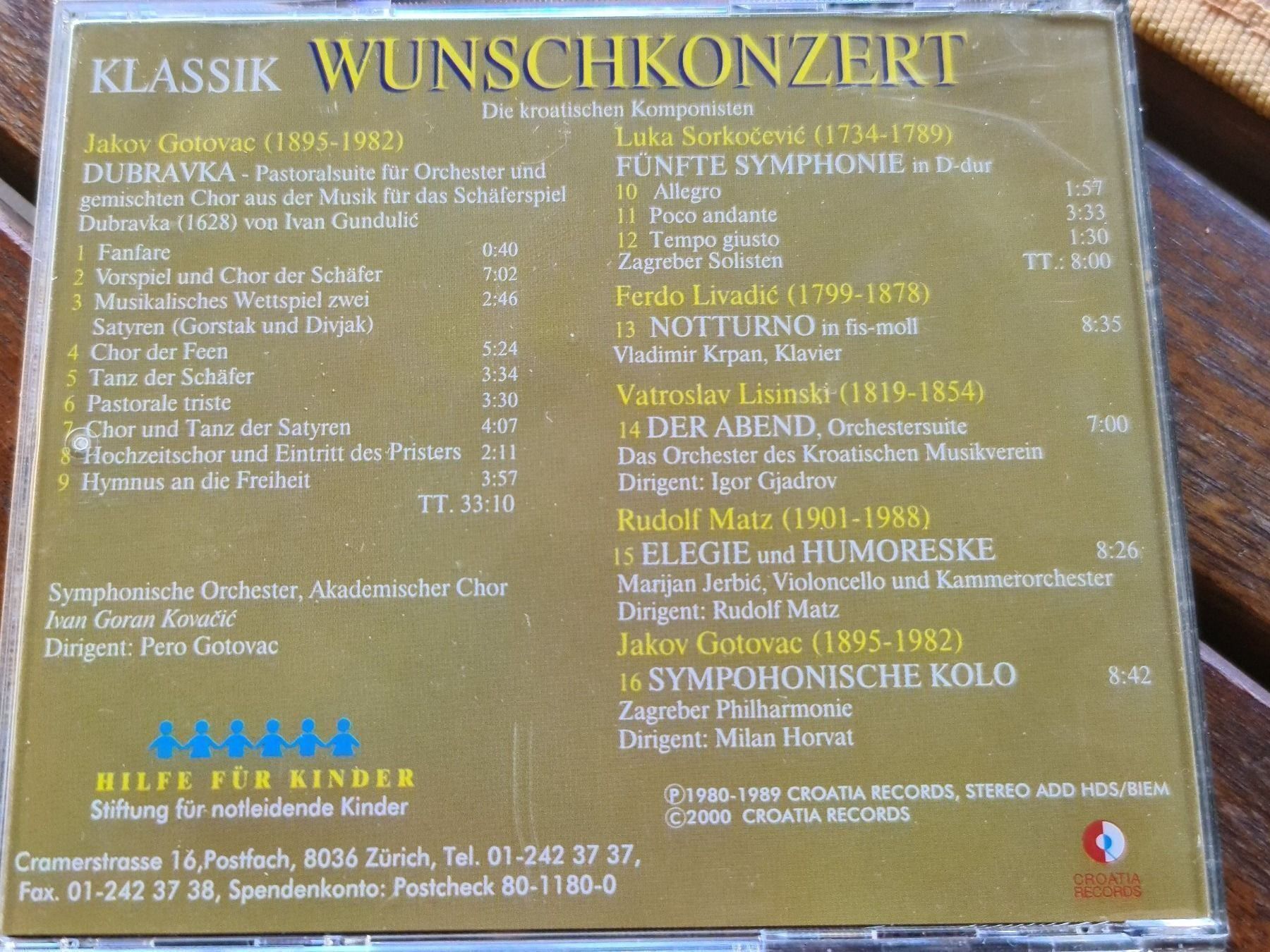 CD: Klassik Wunschkonzert – Usato da Dintikon venduto da Vexi 1