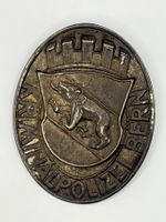 Seltene Kriminalpolizei Marke Kantonspolizei Bern nummeriert