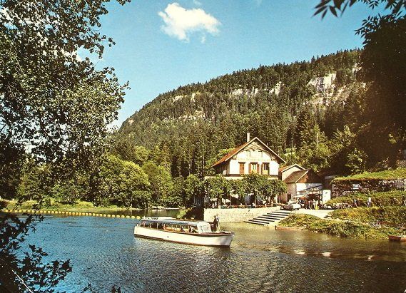Cartes postales: LES BRENETS Hôtel du Saut du Doubs – D'occasion à Jona par philajona