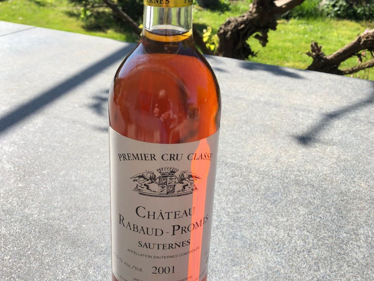 Vino: 1 Flaschen Château Rabaud - Promis 2001 cl 75 – Nuovo (secondo la descrizione) da Ettingen venduto da glaed 1