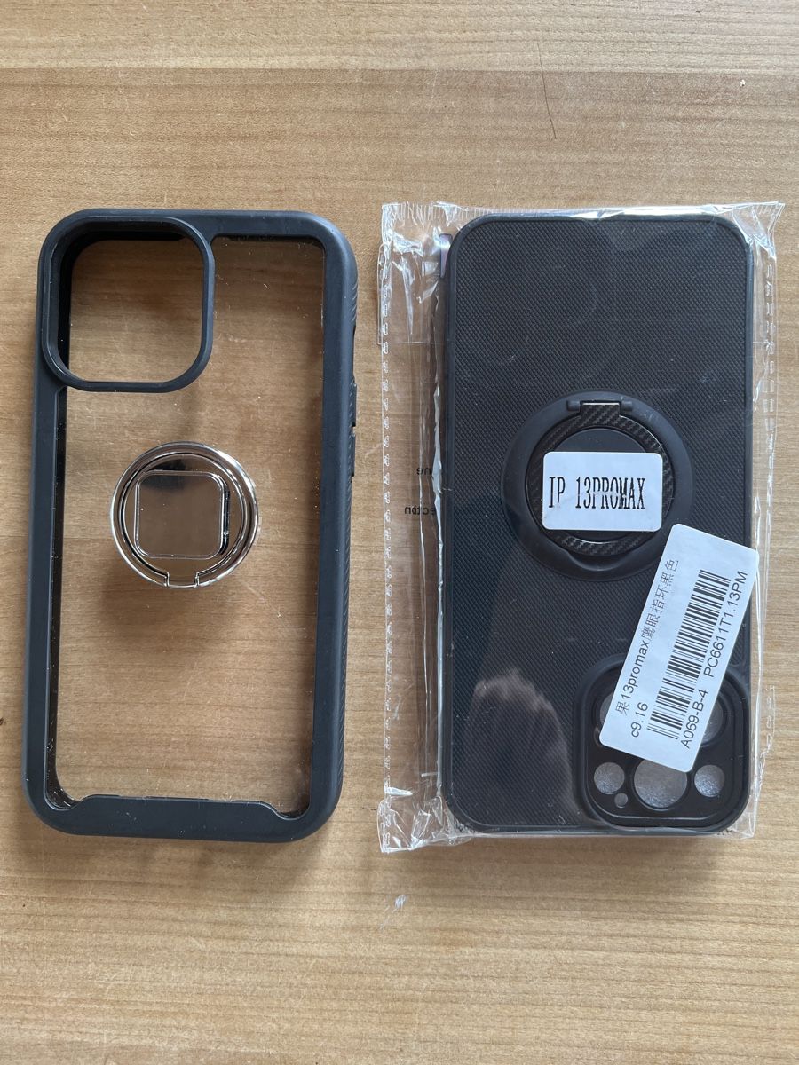 Cover & Protezioni schermo: 2in1 iPhone 13 Pro Max Hüllen mit Ring Schwarz Neu! – Nuovo (secondo la descrizione) da Münsingen venduto da est_s6vf 1
