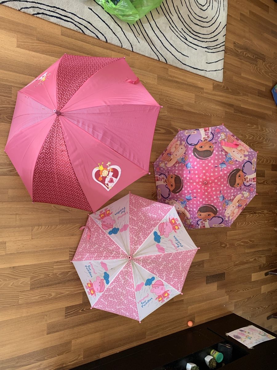 Autres pour enfant & bébé: Kinderregenschirme 3stk, Mädchen – D'occasion à Ostermundigen par des_t9vv 1