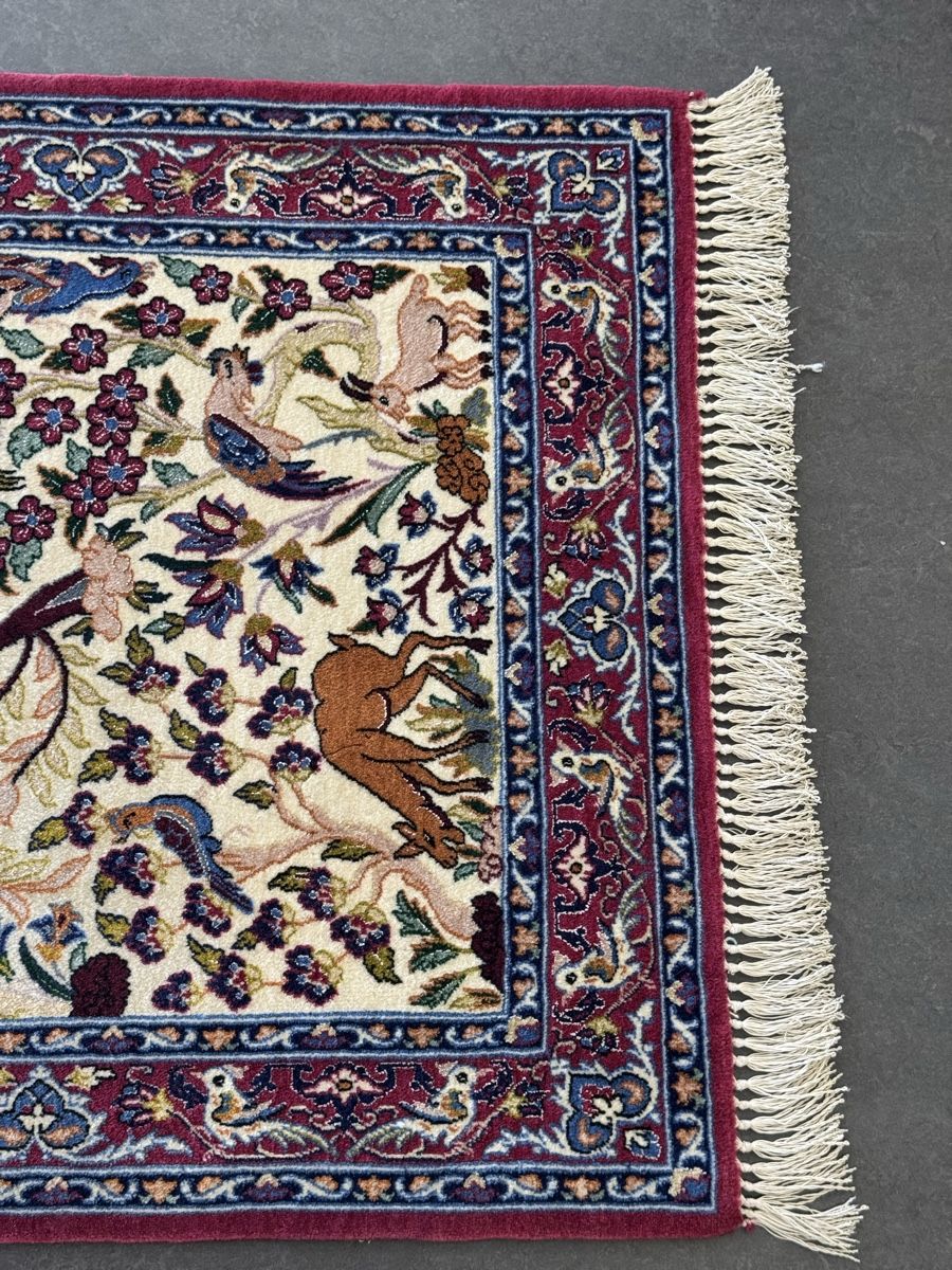 Tappeti: Echter Perserteppich Isfahan mit Seide – Usato da Liestal venduto da galerie_nategh 7