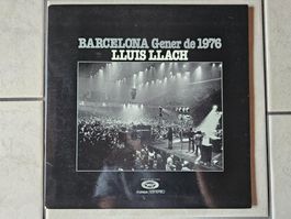 Lluis Llach - Barcelona Gener de 1976  /  LP (Rar.)