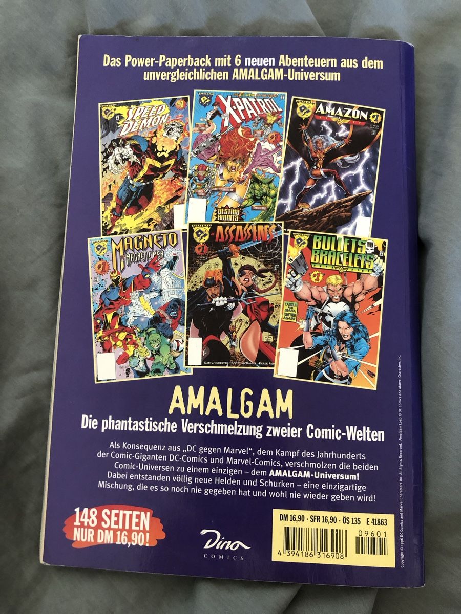 Comics: DC gegen MARVEL sonderband: das amalgam universum – Gebraucht aus Basel von LukasLiederer 1