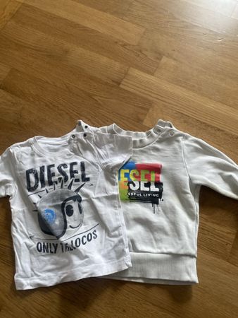 Diesel T-Shirt and sweater, size 18 Months