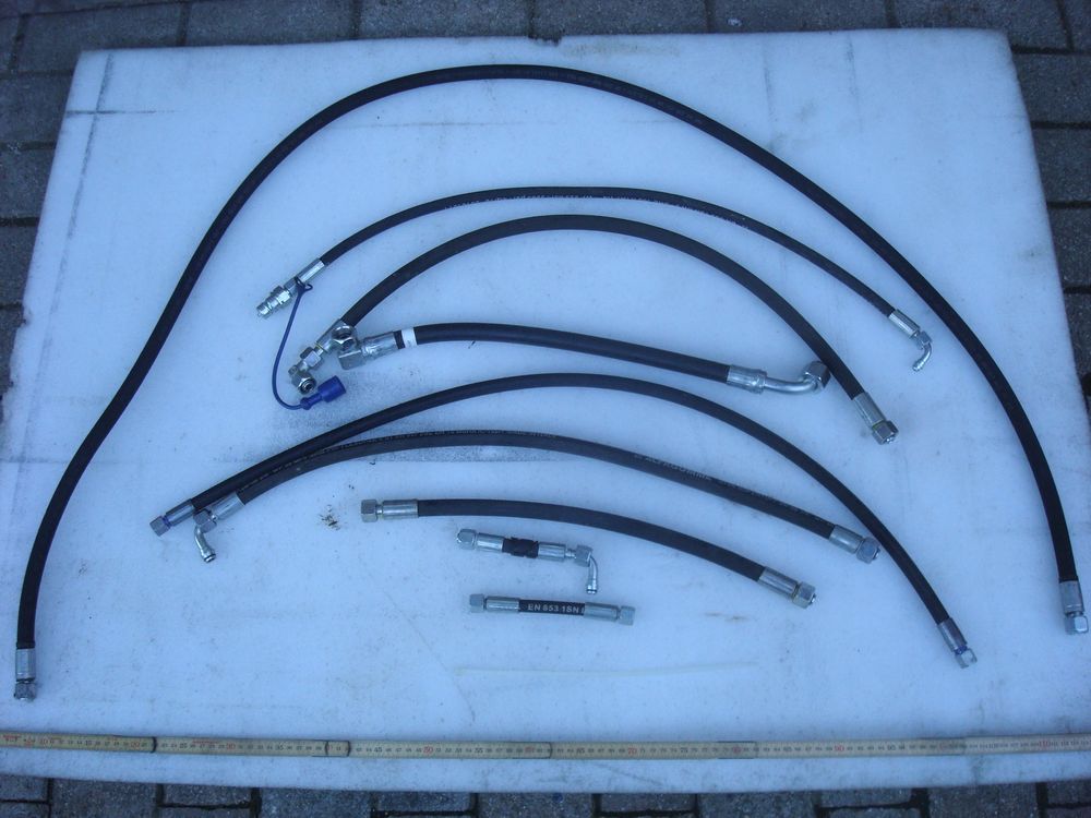Hydraulikschlauch-Schutzspirale 9–15 Mm – Für JCB, Traktor, Bagger & Co. – 3 M Rolle, Schwarz