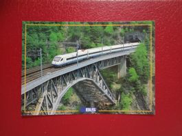AK Bahn Lötschbergbahn BLS im Bietschtal Wallis