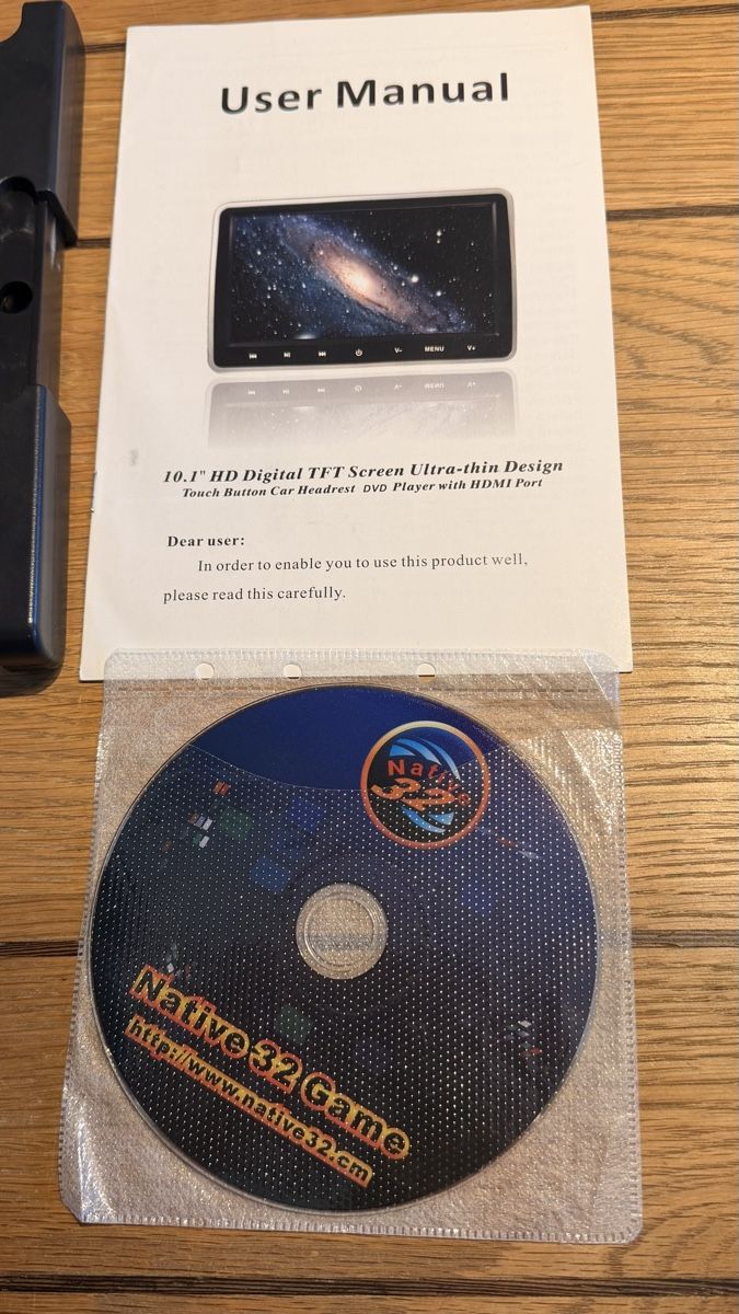 Lettore multimediale & Streamer: 10.1" Auto Kopfstütze DVD Player – Usato da Radelfingen venduto da roger302 1