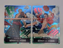 One Piece TCG Zoro + Luffy Don Set Japan