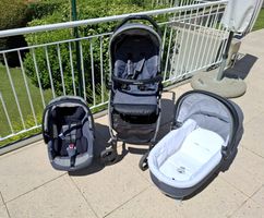 Ensemble poussette trio Peg Perego complet + accessoires