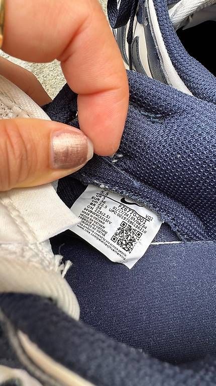 Scarpe da uomo: Nike Dunk Low in navy blue and white – Usato da Bern venduto da sid_6rvz 2