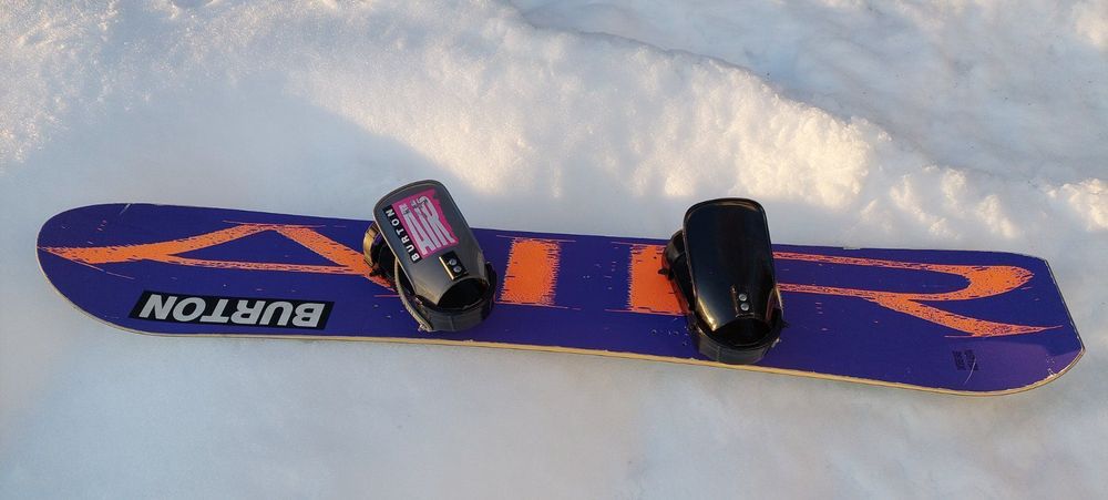 BURTON AIR Big Logo Snowboard 1989 90 Kaufen auf Ricardo