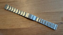 Vintage NOS 14mm Edelstahl Armband neu
