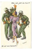 Militär - Jux - Humor - Gasmaske  Wele isch jetzt der Karli?