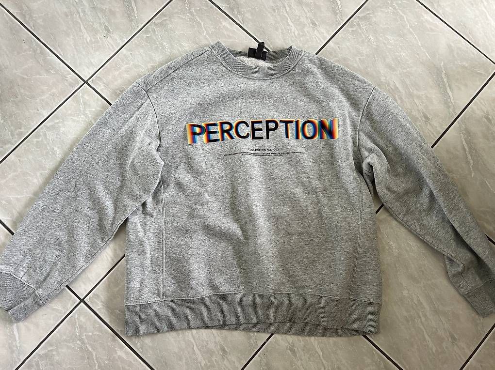 H&M Maglioni & Felpe: Grauer relaxed fit Pullover / Sweater von H&M, Grösse M – Usato da Horn venduto da timosidler
