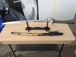 Dekorationsschwert Katana inklusive Ständer