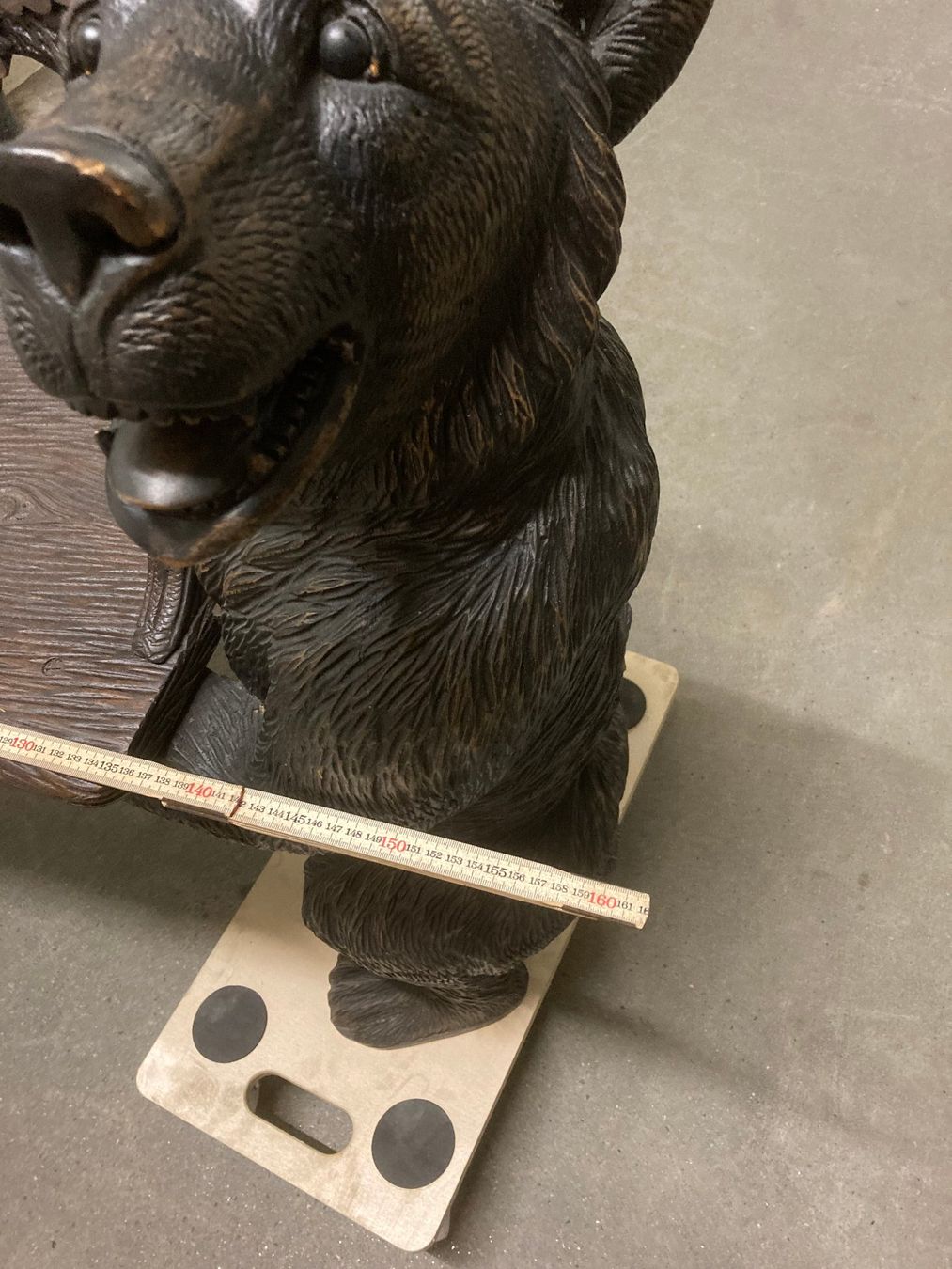Sculture & Statue: Sitzbank wohl Brienzer Bären – Usato da Schönenwerd venduto da Comtoise 7