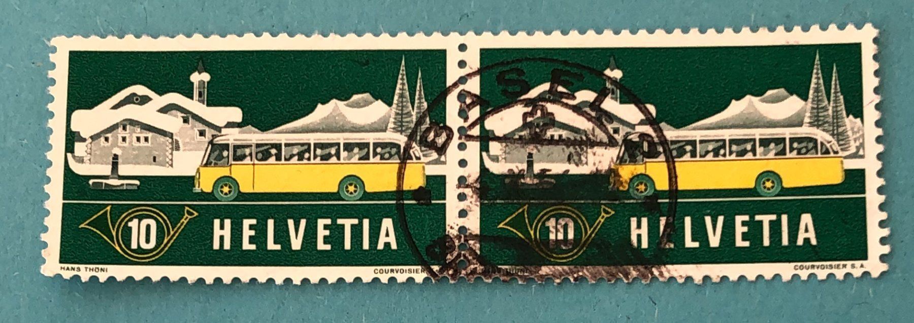 Tutti i francobolli: Nr.314 Paar  mit Vollstempel Basel – Usato da Aarau venduto da Billa007