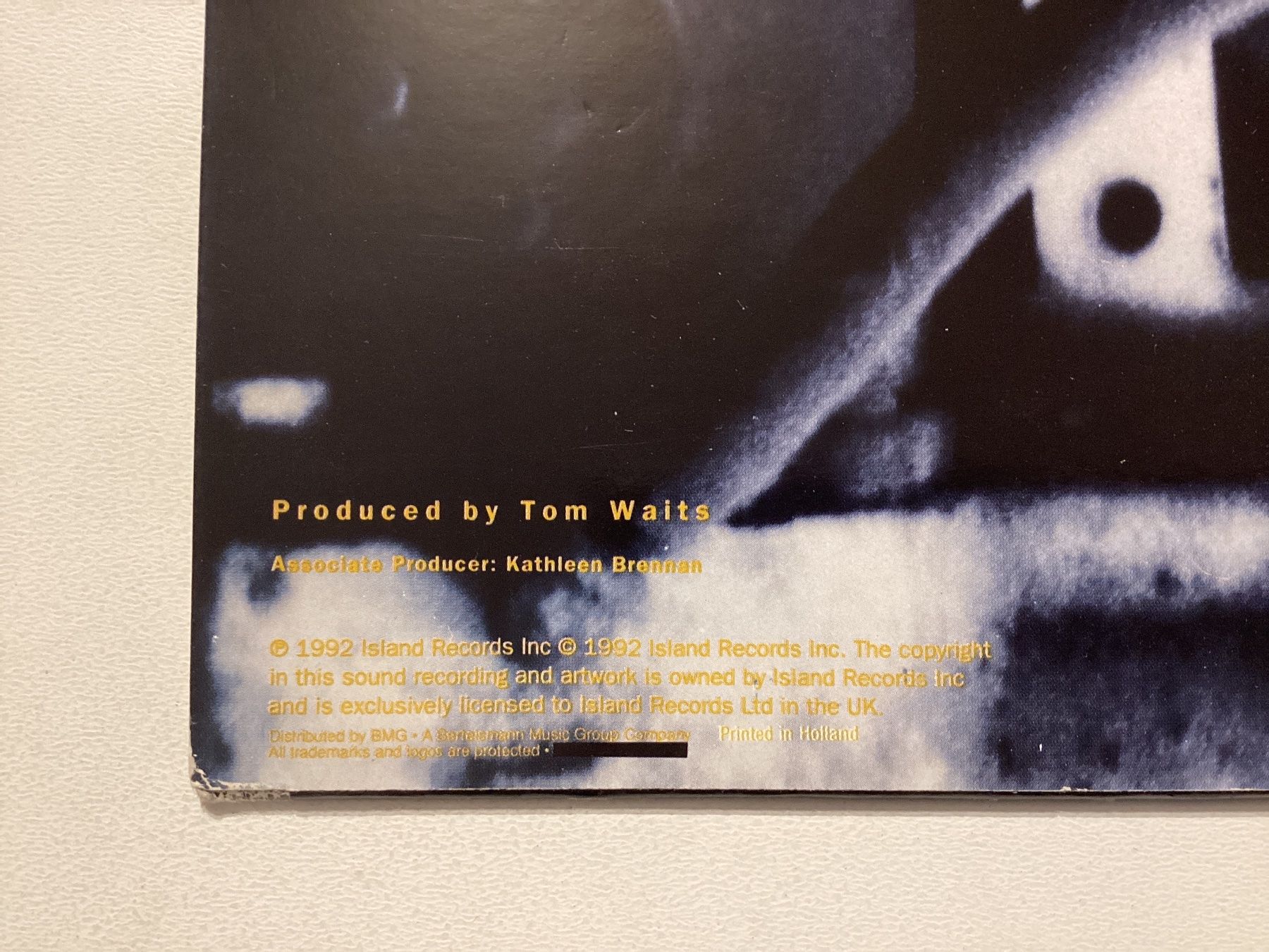 Vinyles: Tom Waits LP - Bone Machine – D'occasion à Gutenswil par Hamzian 2